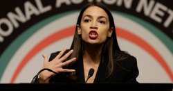 AOC Gesture Meme Template
