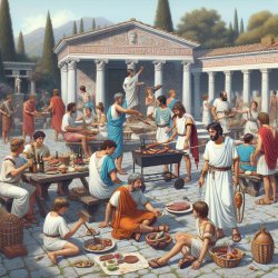 romans at a cookout Meme Template