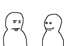 2 people Meme Template