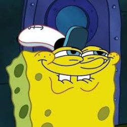 Sus-Bob Squarepants Meme Template