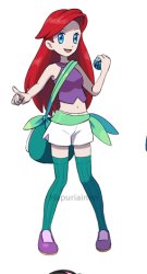 Ariel in Pokemon Style Meme Template