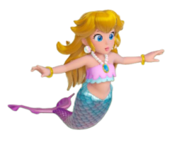 mermaid peach 10 Meme Template