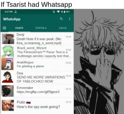 If Tsarist had whatsapp Meme Template