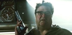 John Goodman with pistol Meme Template