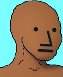 Black NPC Meme Template