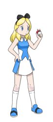Alice in Pokemon Style Meme Template