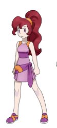 Megara in Pokemon Meme Template