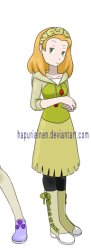 Amber in Pokemon Style Meme Template