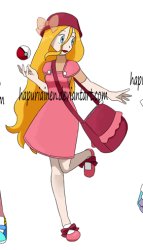 Giselle Philip in Pokemon Style Meme Template