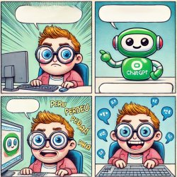 Junior Dev vs ChatGPT Meme Template