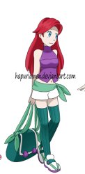 Ariel in Pokemon Style Meme Template