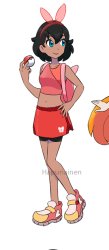 Crysta in Pokemon Style Meme Template