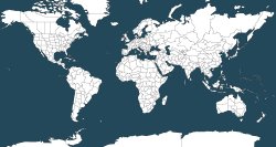 Earth provinces map (Africa-centered) Meme Template