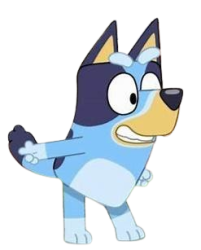 Bluey Heeler Meme Template