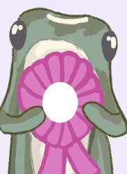 Cute Frog Award Giving Meme Template