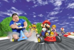 retard kart Meme Template