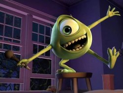 Michael "Mike" Thomas Wazowski Meme Template