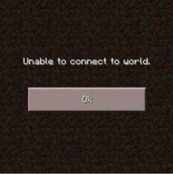 Unable To Connect To World Meme Template