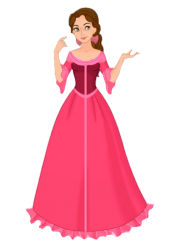 Princess Belle her winter dress Meme Template