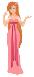 Giselle in her cottage frock Meme Template
