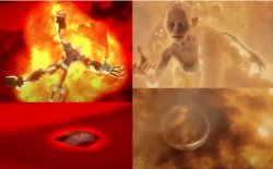 LOTR reference Meme Template
