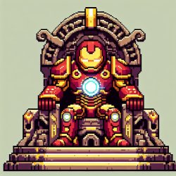 King Iron man Meme Template