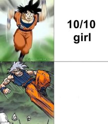 10/10 girl Meme Template