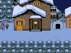 sans and paps house Meme Template