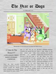 Dogoventures Newspaper Meme Template