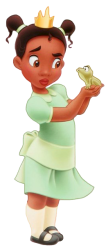 Young Princess Tiana Meme Template