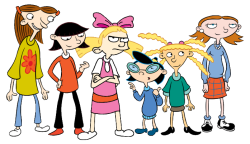Hey Arnold Girls Meme Template