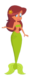 Zig and Sharko - Marina (Transparent) Meme Template