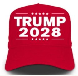 Trump 2028 hat Meme Template