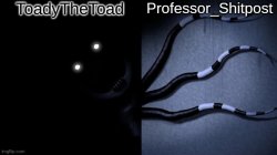 Professor Shitpost's shared anouncement template Meme Template
