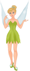 Tinker Bell The Green Fairy From Disney Fairies Meme Template