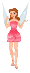 Rosetta The Garden-talent Fairy From Tinker Bell Meme Template