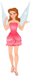 Rosetta The Pink Fairy of Disney Fairies Meme Template