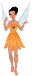 Iri Dessa The Yellow Sunlight Fairy From Tinkerbell Meme Template