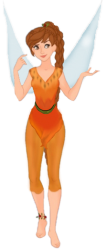 Fawn The Orange Fairy From Tinkerbell Meme Template