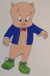 Porky Pig Meme Template