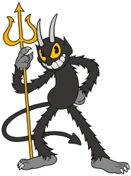 The Devil From Cuphead Meme Template