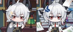 Zani happy then overworked Meme Template