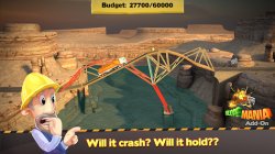 Bridge builder game Meme Template