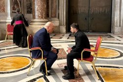 Trump Zelensky Vatican Meme Template