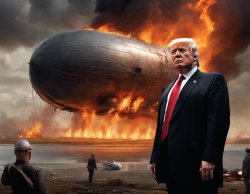 Trump crashes and burns in an unbroken stream of failures Meme Template