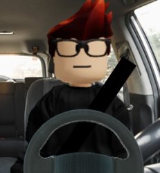 MC driving Meme Template