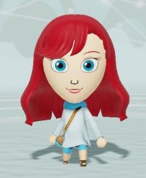 ariel mii Meme Template