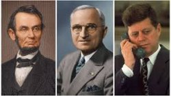 Lincoln, Truman, Kennedy Meme Template