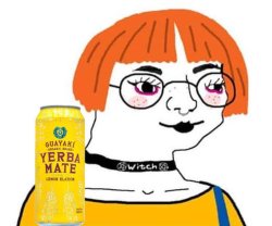 Woke Emily Yerba Mate Girl Meme Template