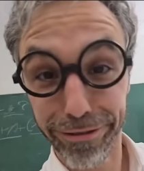 The professor when he found a good one Meme Template